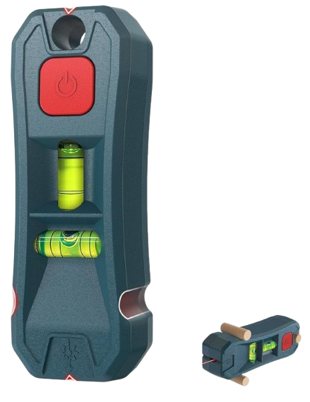 Magnetic Stud Finder with Laser Level