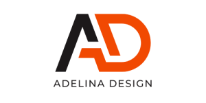 Cream Black Modern Monogram Initial Name Logo